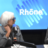 Martine Stadelmann et Delphine Bugaud dans Good Morning Valais